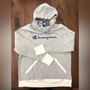 NWT-Champion-oxford grey hoodie